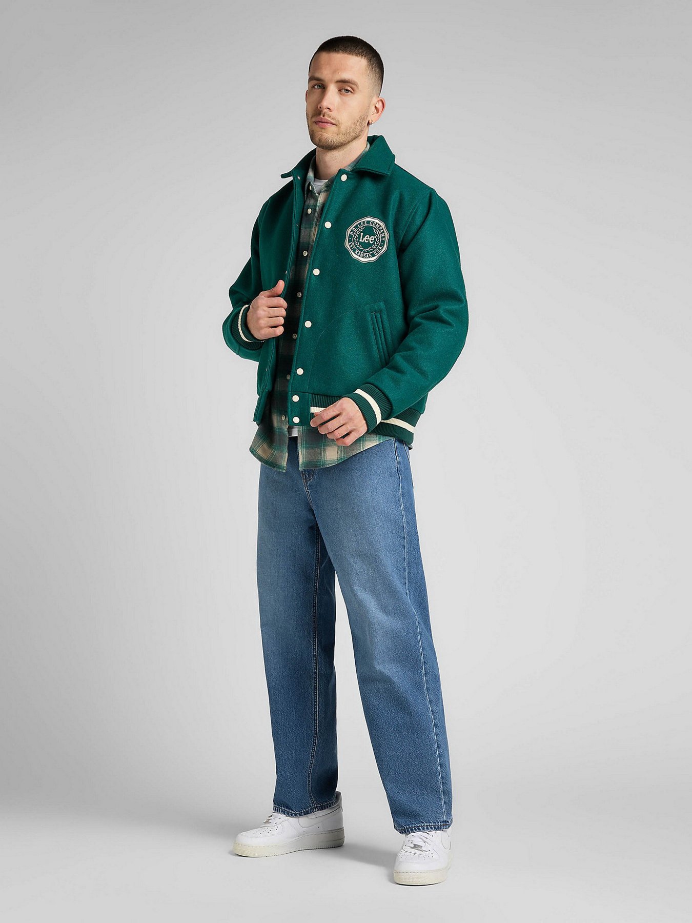 Куртки та дублянки Lee Varsity модель L87TDB96 Фото