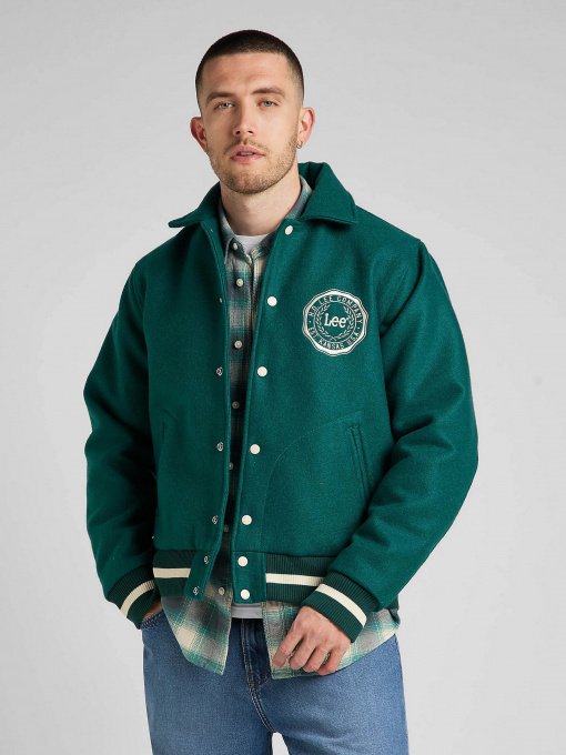 Куртки и дубленки Lee Varsity модель L87TDB96 Фото