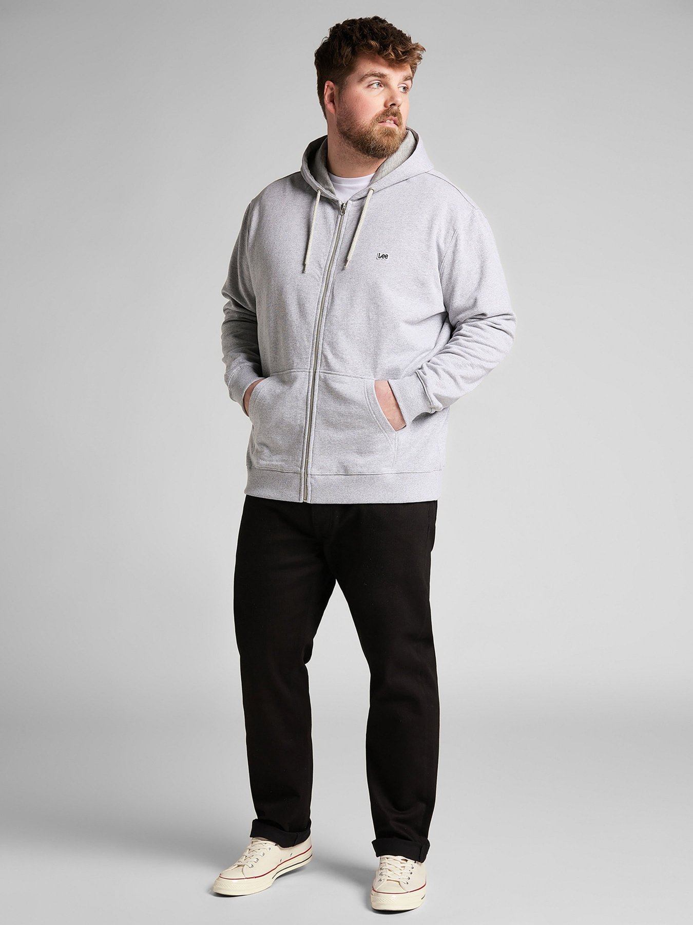 Худі та світшоти Lee Basic Zip Throuh модель L80KSPMP Фото