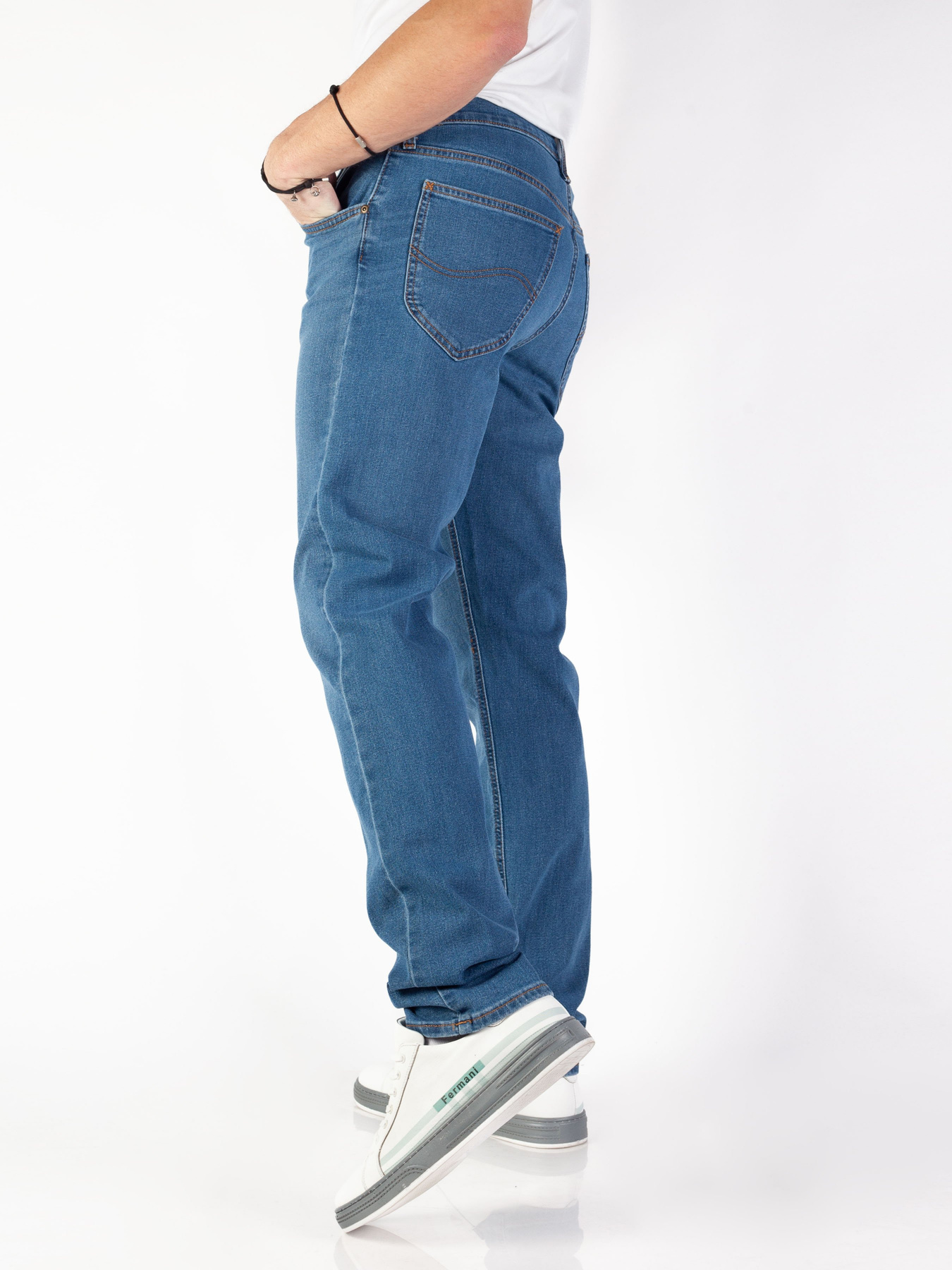 Джинси Lee Daren Zip Fly Mid Worn модель L707SQC49_32 Фото