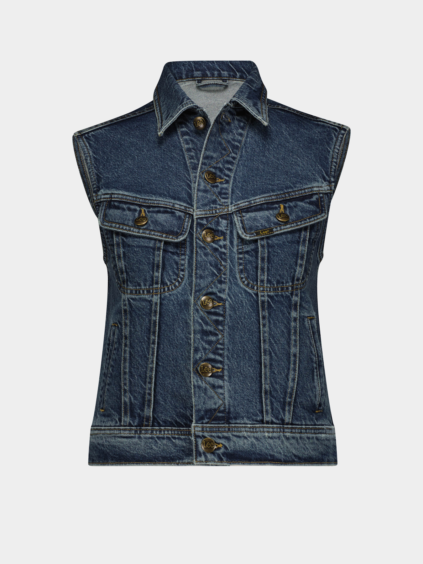 Куртки та дублянки Lee Sleeveless Rider модель 112349537 Фото