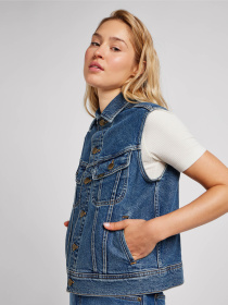 Куртки та дублянки Lee Sleeveless Rider модель 112349537 Фото