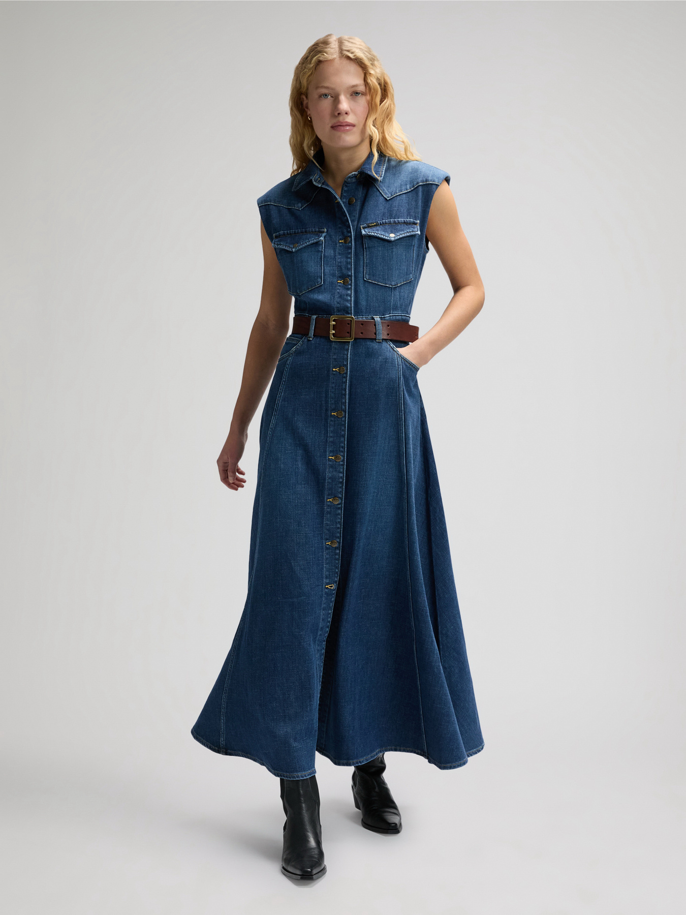Сукні Lee MAXI WESTERN DRESS модель 112376938 Фото
