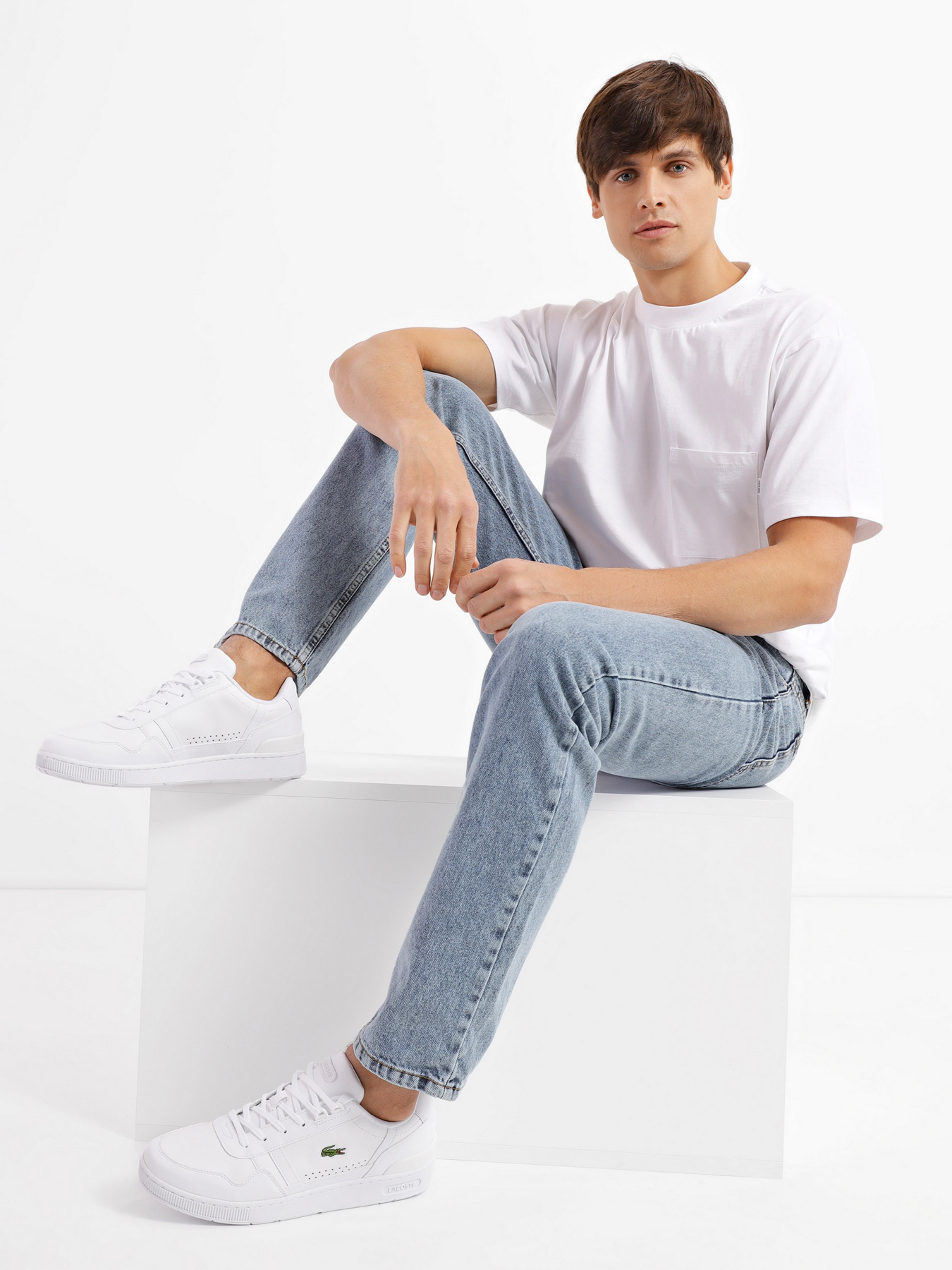 Кеди Lacoste T-CLIP модель 743SMA002321G Кеди Lacoste T-CLIP модель 743SMA002321G Фото