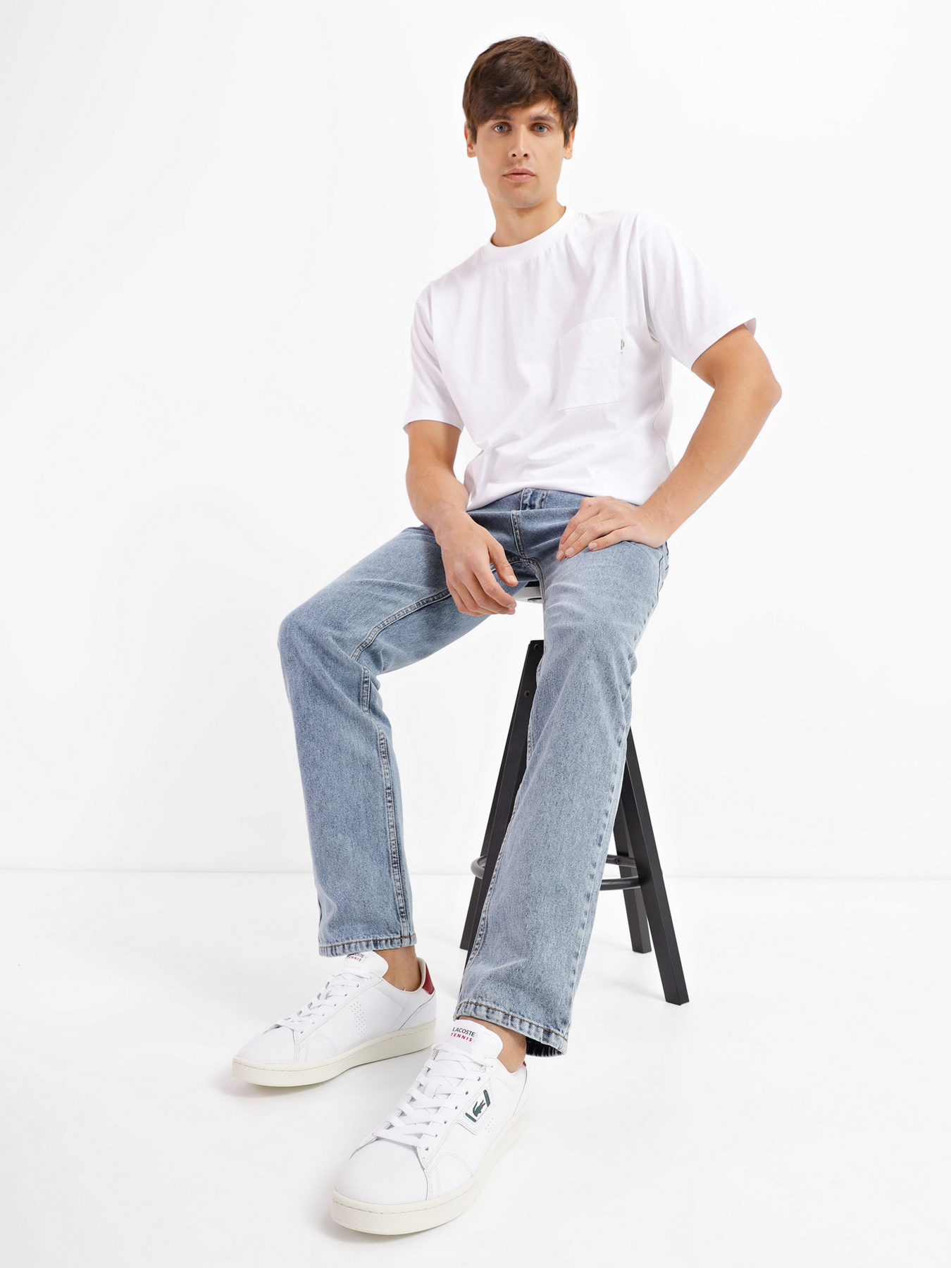 Кеды Lacoste T-Clip модель 743SMA00382G1 Кеды Lacoste T-Clip модель 743SMA00382G1 Фото
