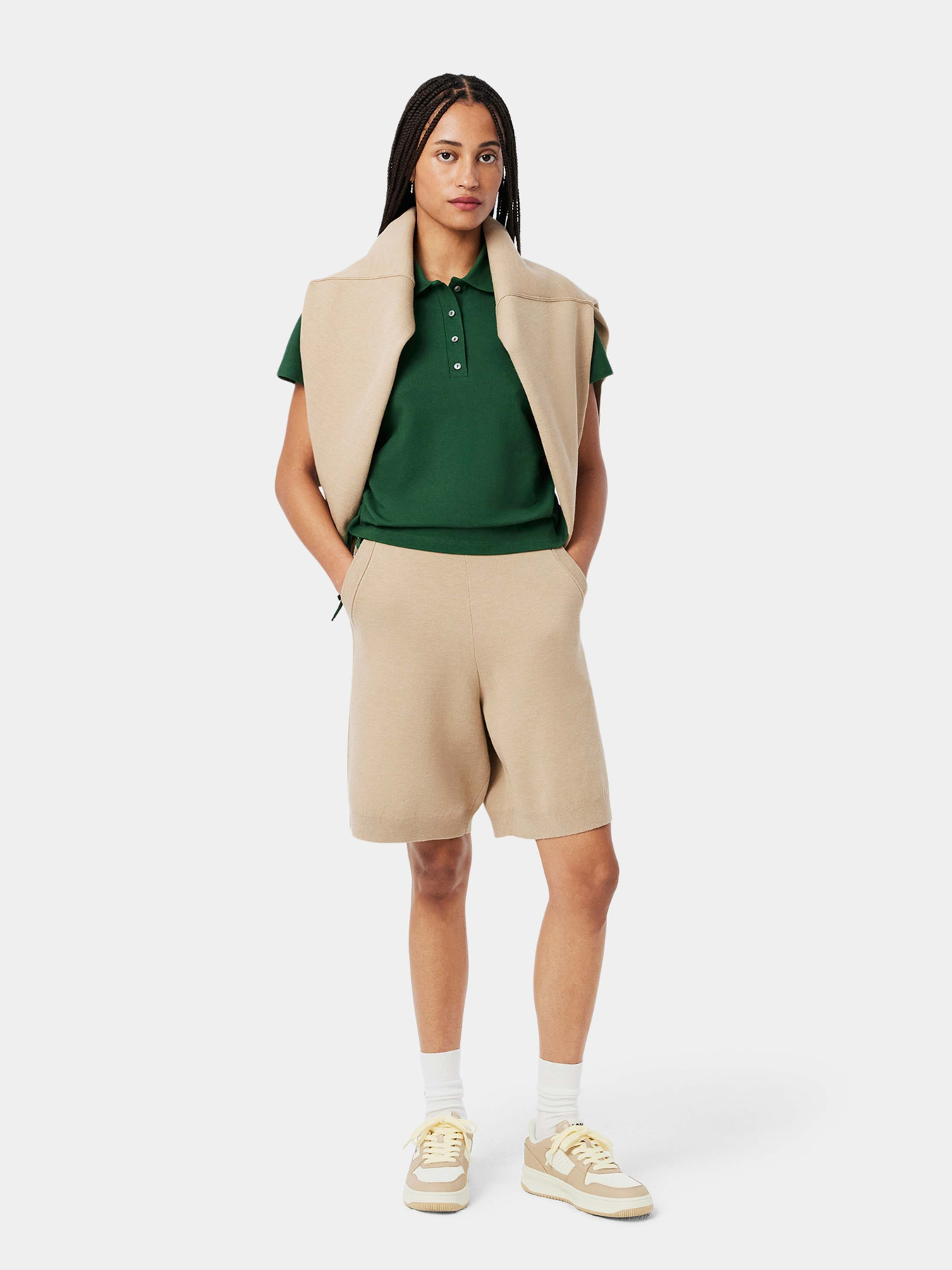 Кеды Lacoste L001 модель 749SFA0046BW7 Кеды Lacoste L001 модель 749SFA0046BW7 Фото