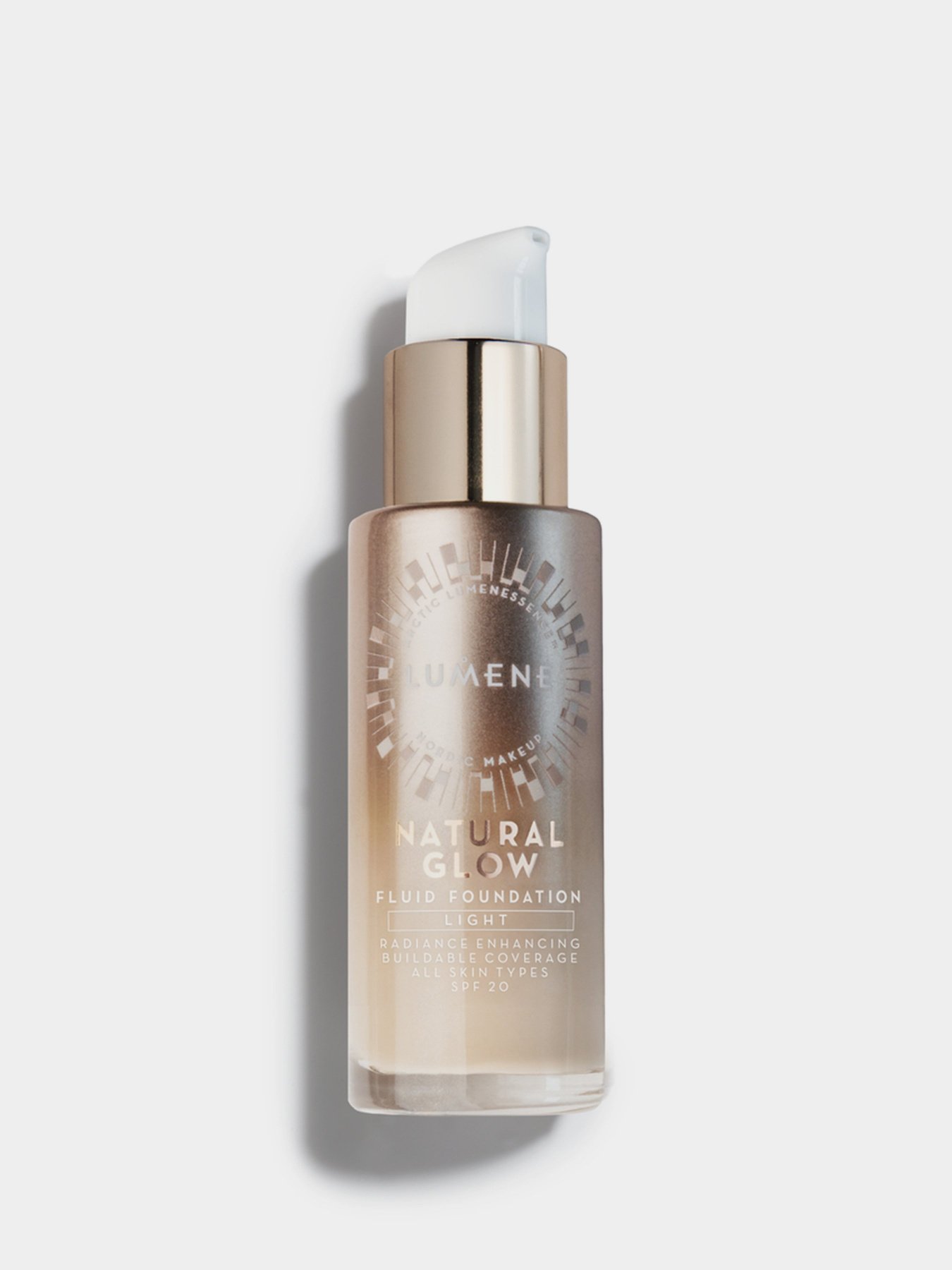 Флюїд тонуючий SPF 20 Natura Glow Fluid Foundation LUMENE модель 6412600834819 Фото