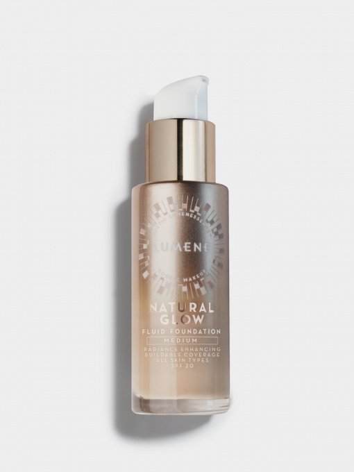 Флюїд тонуючий SPF 20 Natura Glow Fluid Foundation LUMENE модель 6412600834833 Фото