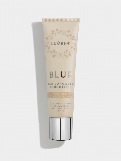 Основа тональна стійка SPF 15 Blur 16H Longwear Foundation LUMENE модель 6412600834659 Фото