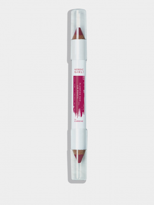 Олівець для губ двосторонній Nordic Girl Plumping Duo LUMENE модель 6412600481938 Фото