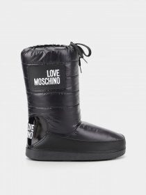 Ботинки и сапоги Love Moschino модель 1211204_чорний з білим Фото