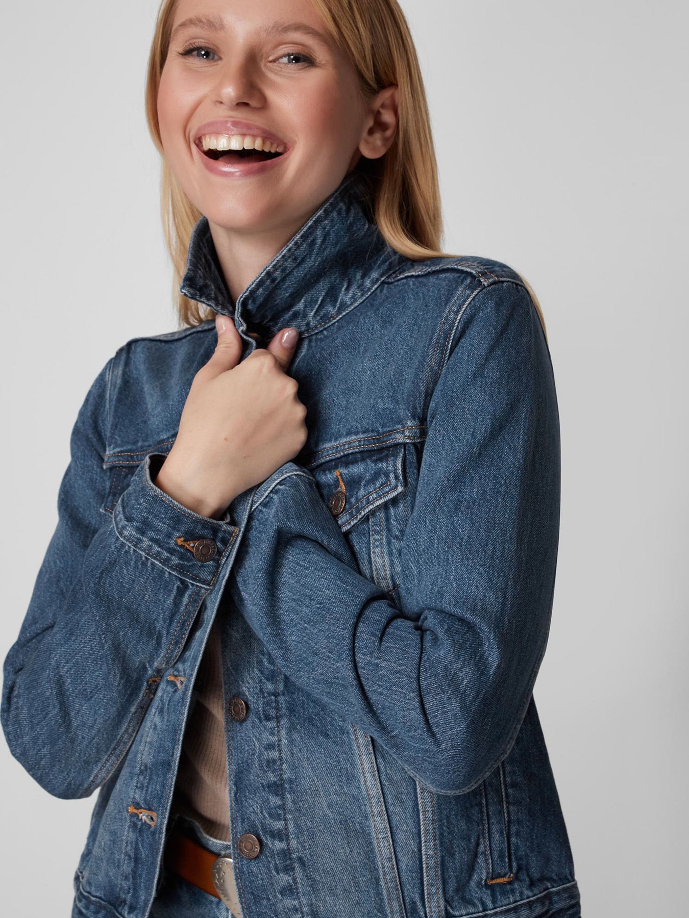 Куртки и дубленки Levi's Original Trucker Soft As Butter модель 29945;0063 Фото