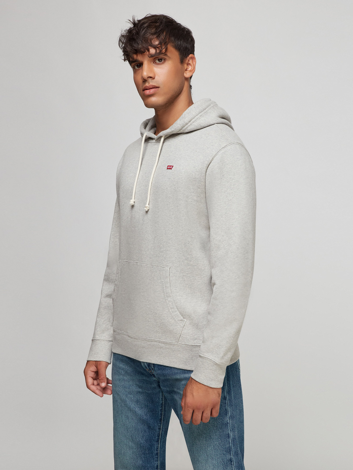 Худі та світшоти Levi's New Original Light Mist Heather модель 34581;0000 Фото