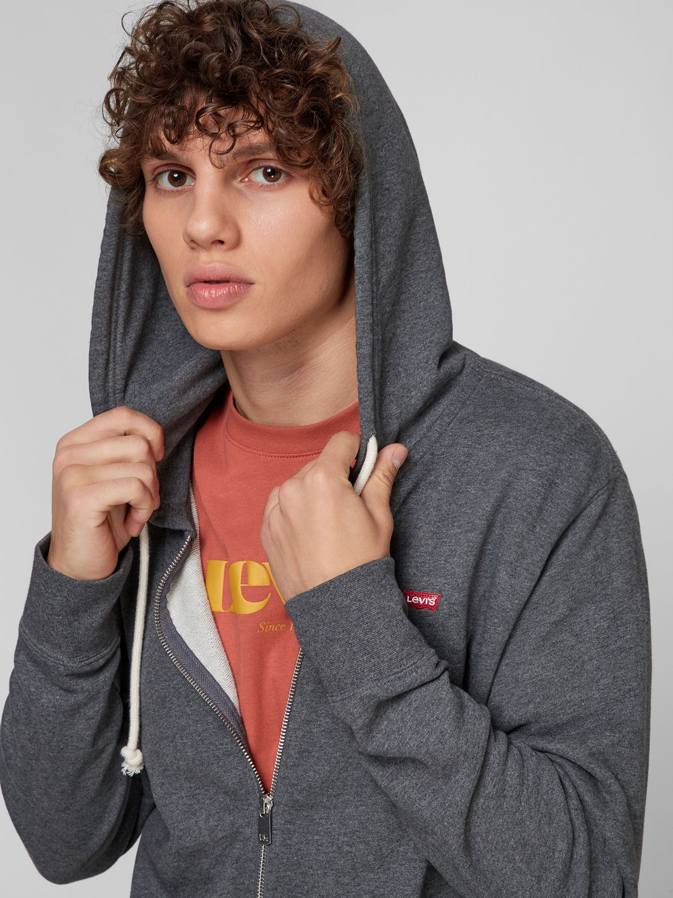 Худі та світшоти Levi's New Original Zip Up модель 34584;0000 Фото