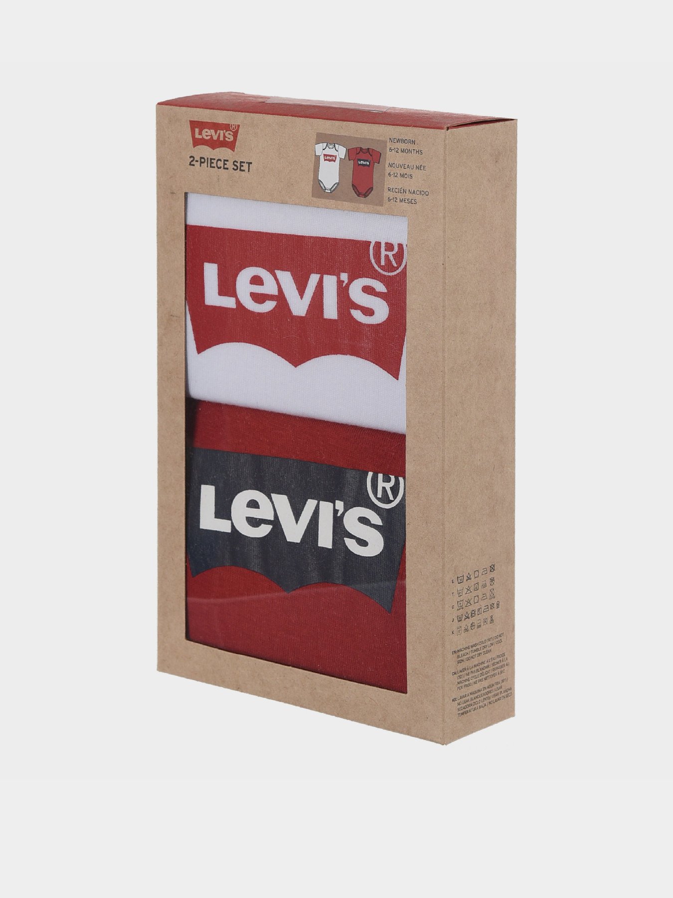 Одяг для немовлят Levi's Kids logo-print body модель NL0243-001 Фото