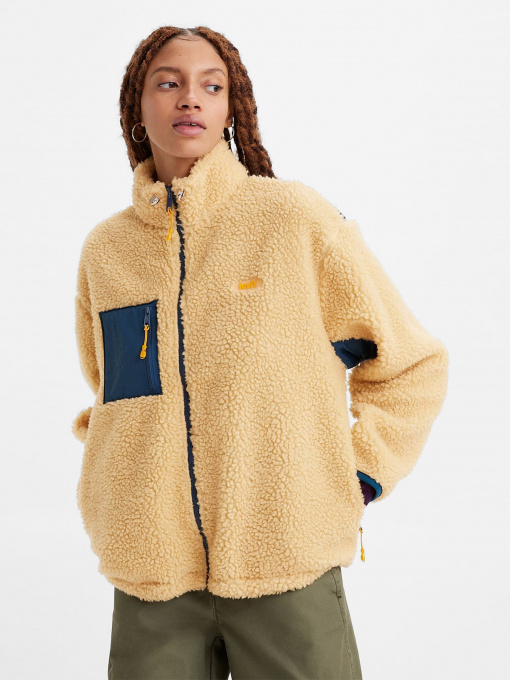 Худи и свитшоты Levi's Cb Big Foot Sherpa модель A6241;0000 Фото