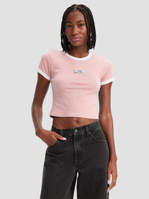 Футболки і поло Levi's Graphic Ringer Mini Mini B модель A3523;0060 Фото
