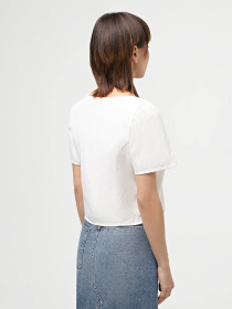 Сорочки Levi's Pascale Ss Blouse Ecru Gd модель A7332;0000 Фото