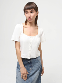 Рубашки Levi's Pascale Ss Blouse Ecru Gd модель A7332;0000 Фото