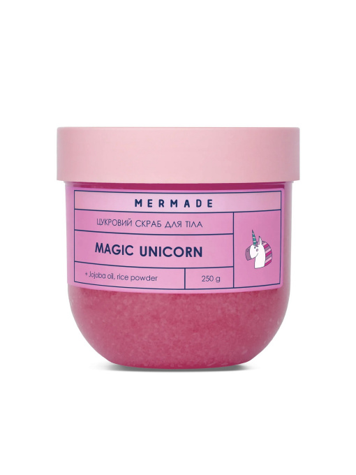 Сахарный скраб для тела Magic Unicorn MERMADE модель 4820241303717 Фото