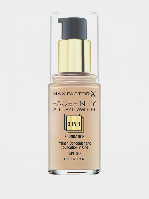 Тональна основа SPF 20 Facefinity All Day Flawless 3-in-1 Foundation MAX FACTOR модель 3614225851575 Фото