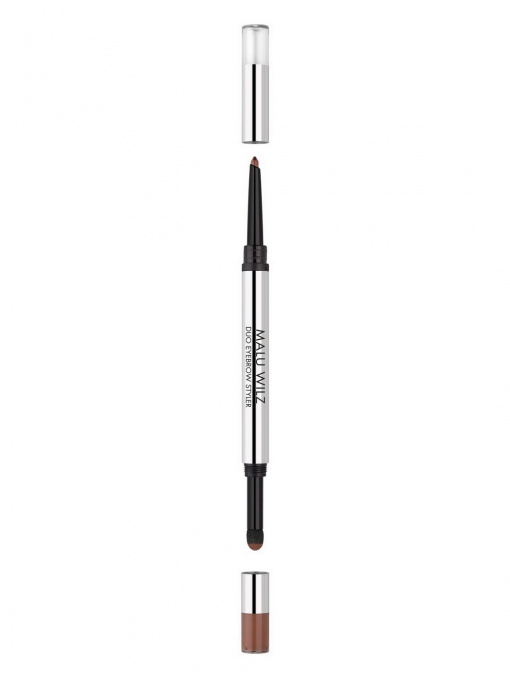 Олівець та пудра для брів 2в1 Duo Eyebrow Styler Malu Wilz модель MW4386.5 Фото