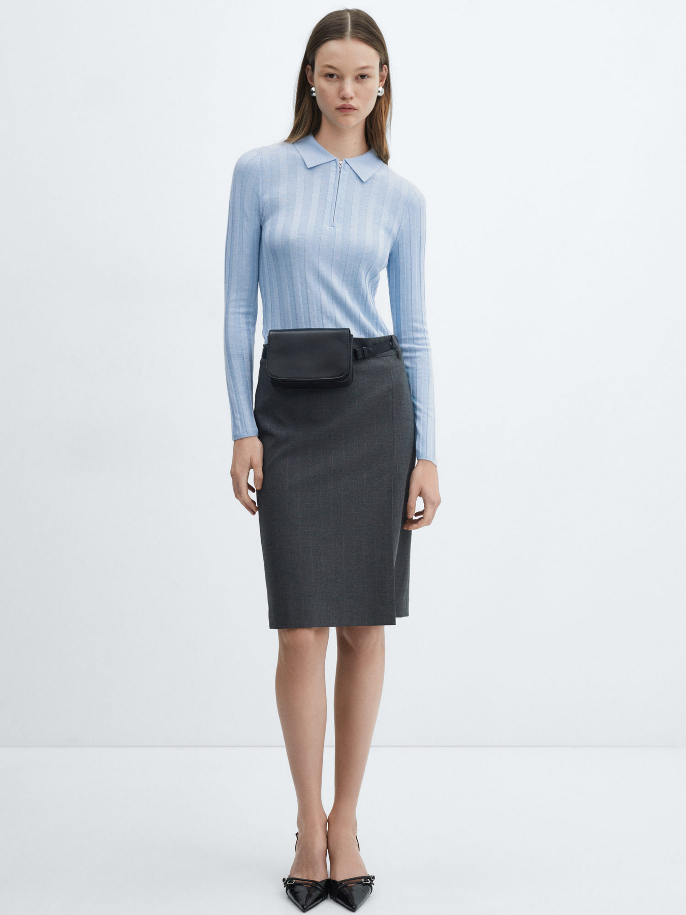 Светри та кардигани MANGO LUKAPOL модель 67055739_50 Фото