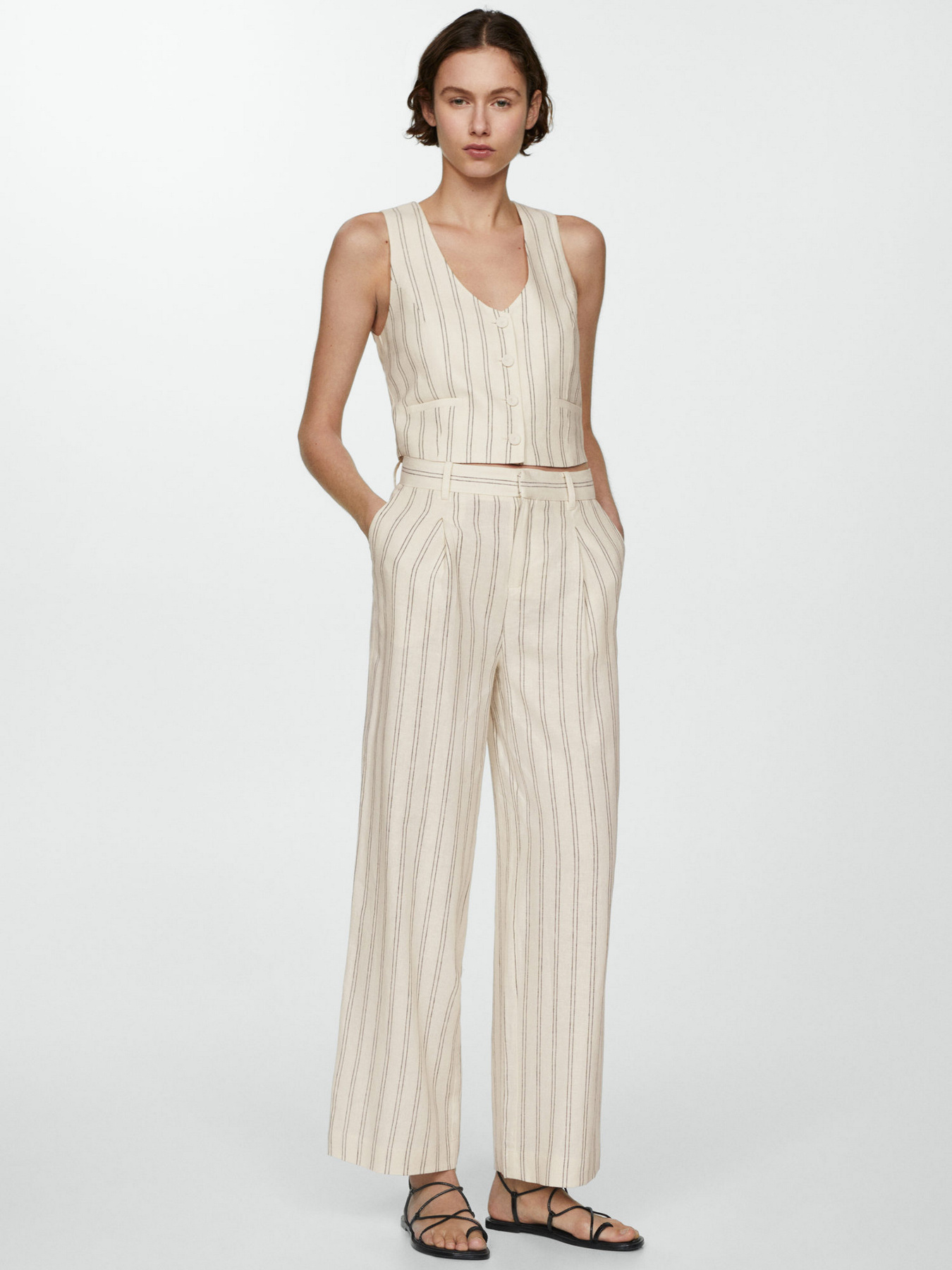 Штани MANGO LINDE модель 67067910_5 Фото