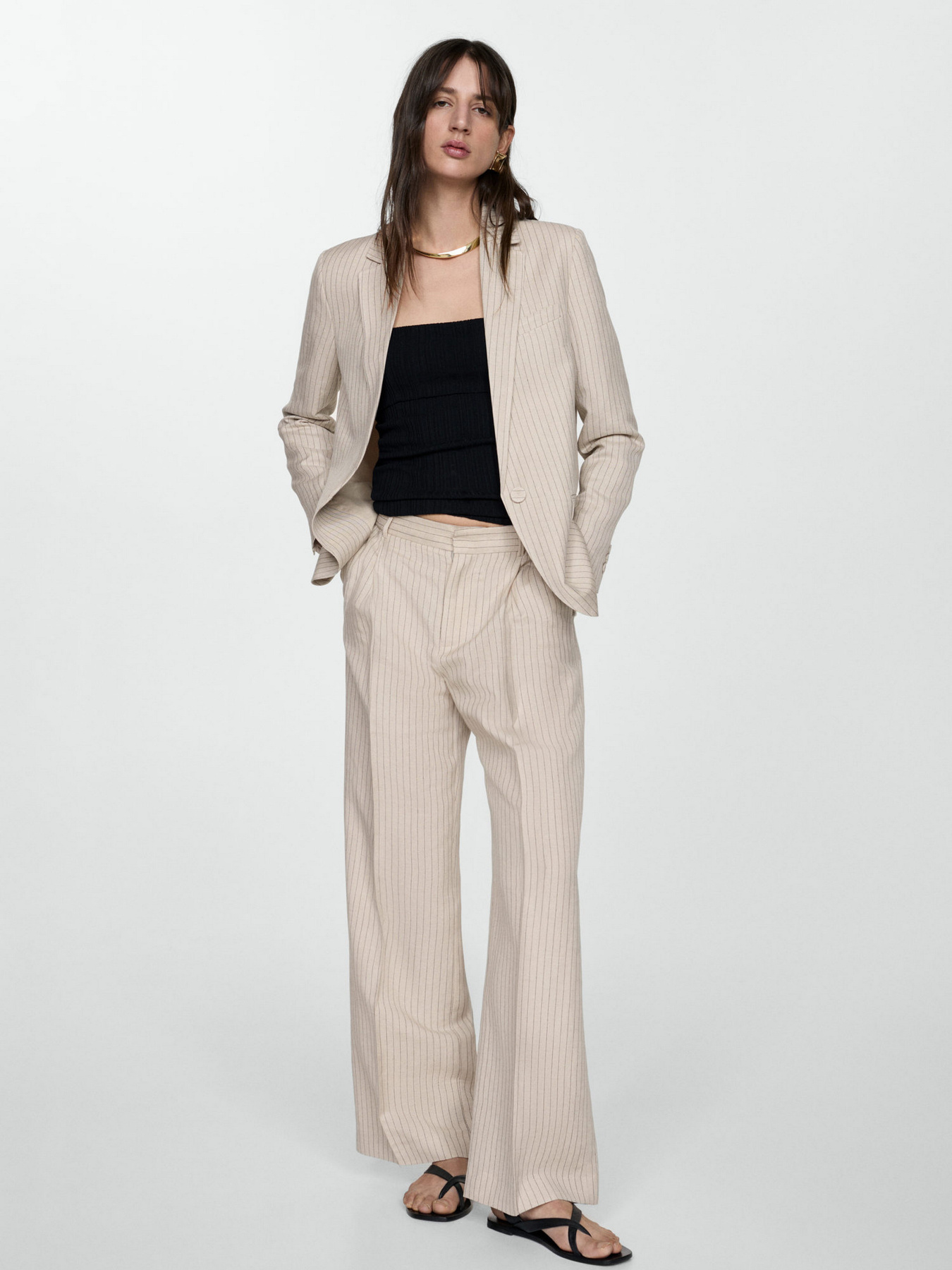 Штани MANGO BRIONES модель 67038275_8 Штани MANGO BRIONES модель 67038275_8 Фото