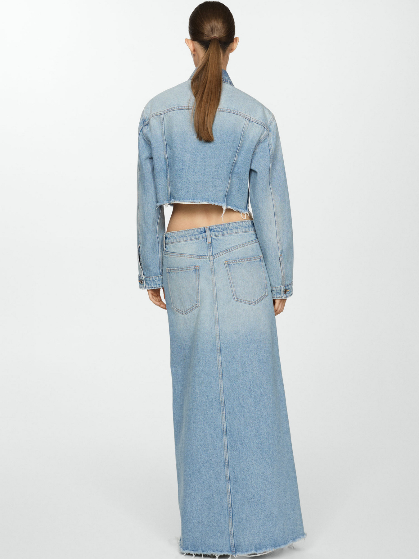 Юбки MANGO AMAIA модель 67067710_TM Фото