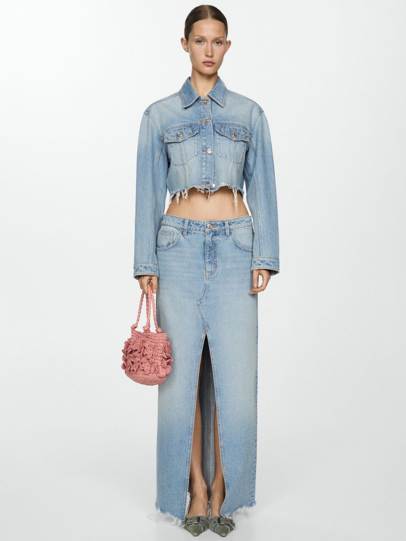 Юбки MANGO AMAIA модель 67067710_TM Фото
