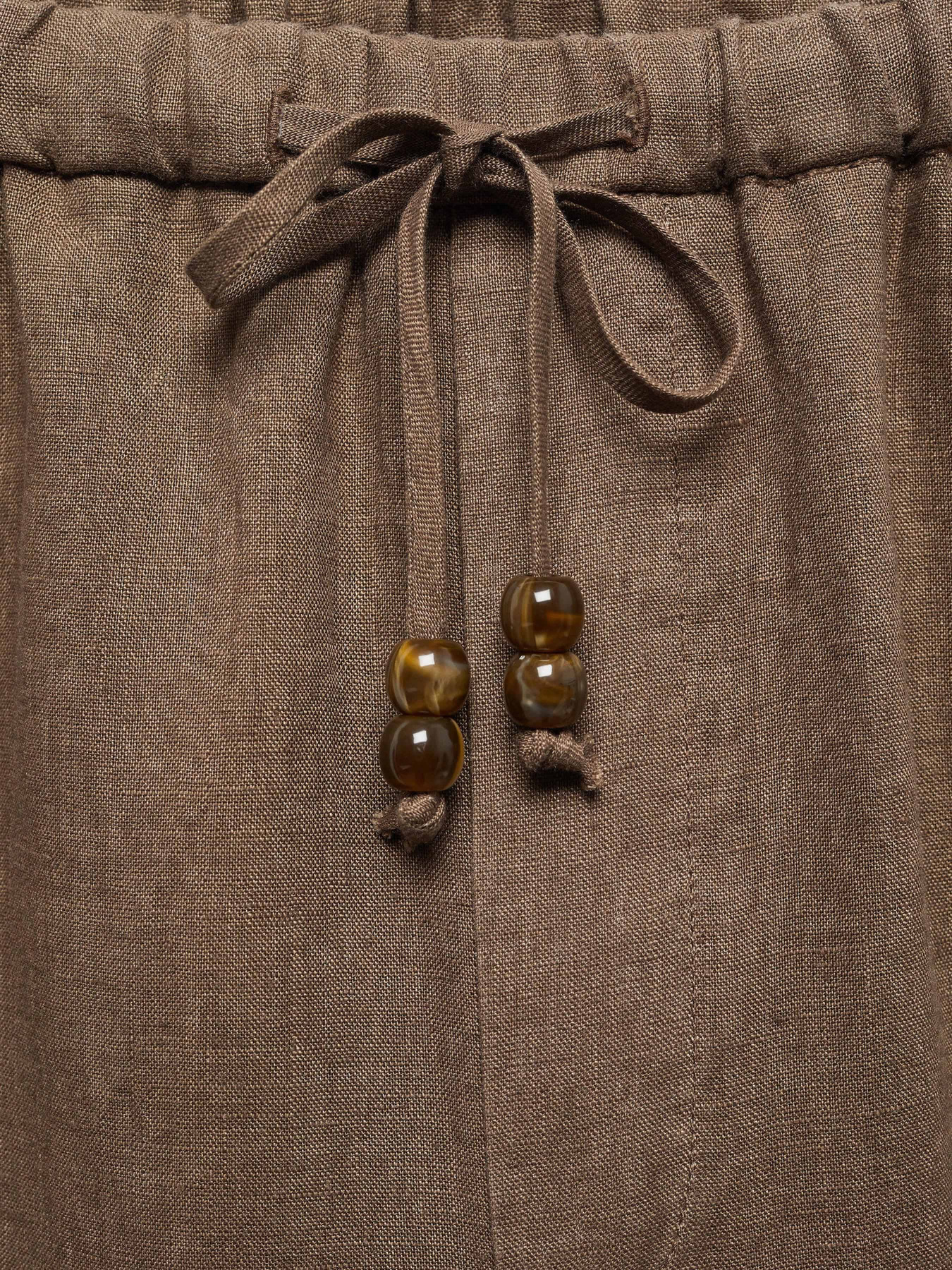 Штани MANGO Linen модель 67075724_34 Фото