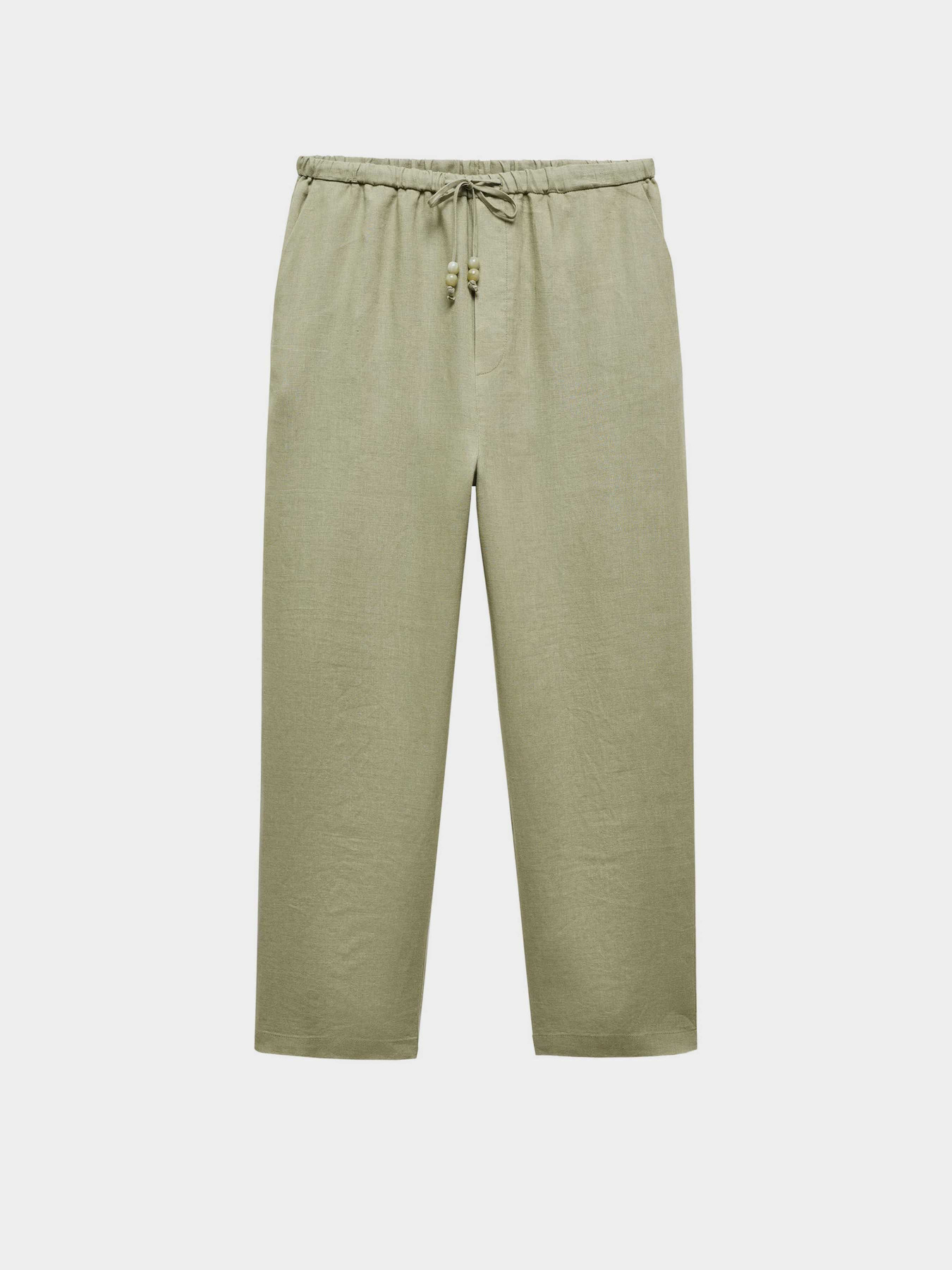 Штани MANGO Linen модель 67075724_43 Фото