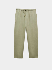 Штани MANGO Linen модель 67075724_43 Фото