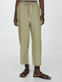 Штани MANGO Linen модель 67075724_43 Фото
