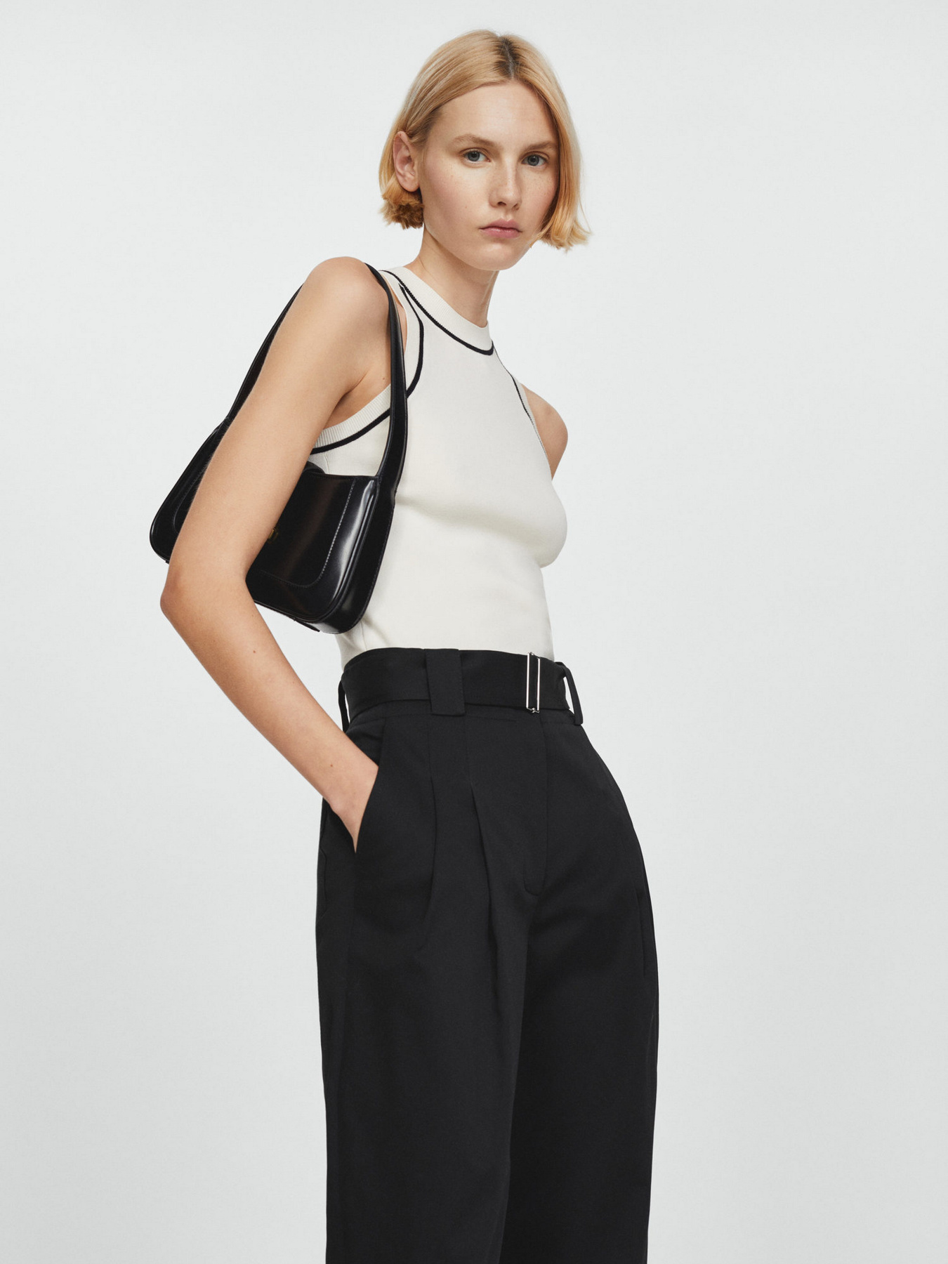 Штани MANGO MYRIAM модель 67086055_99 Фото