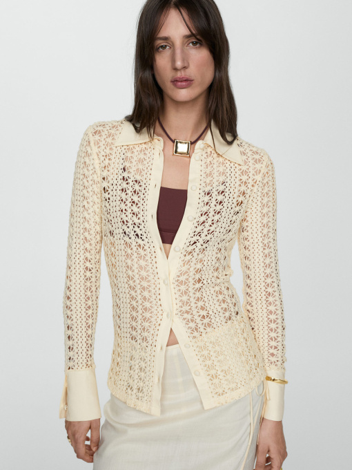 Рубашки MANGO BOLTON модель 67037137_5 Фото