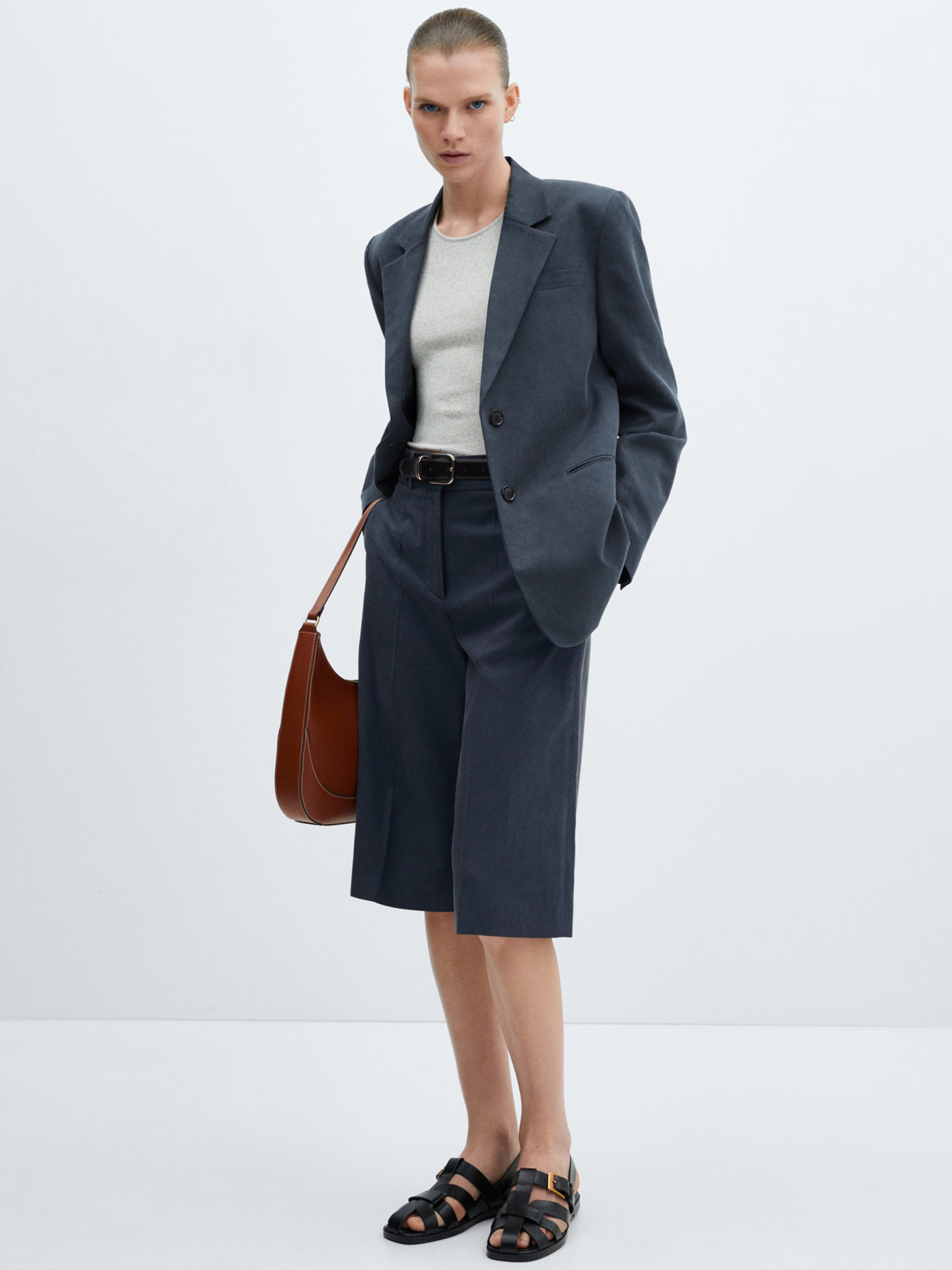 Шорти MANGO BILBAO модель 67066741_59 Шорти MANGO BILBAO модель 67066741_59 Фото