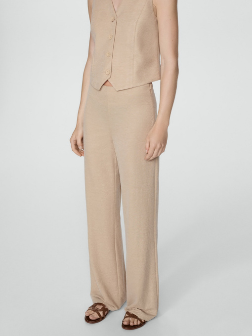 Брюки MANGO Peach модель 77070361_8 Фото