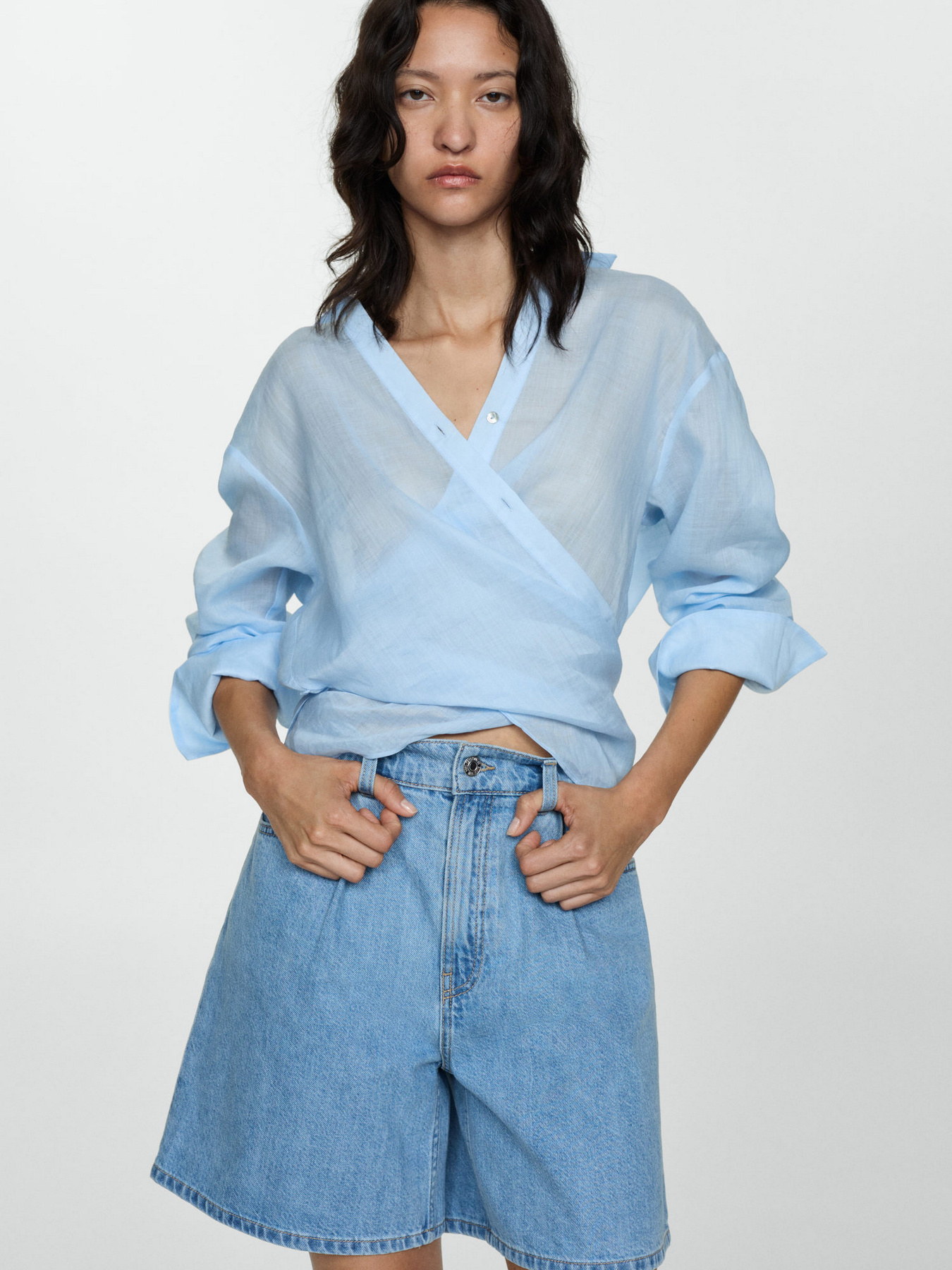 Шорти MANGO Marina модель 77050253_TM Шорти MANGO Marina модель 77050253_TM Фото