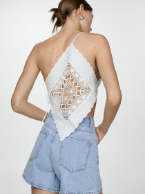 Шорти MANGO Zoe модель 77070326_TC Фото