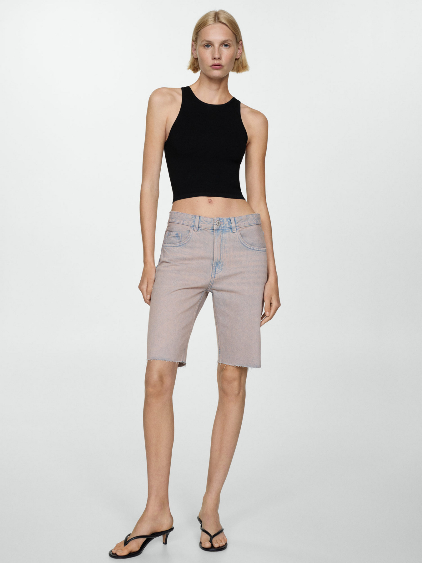 Шорти MANGO Miami модель 77050283_82 Фото