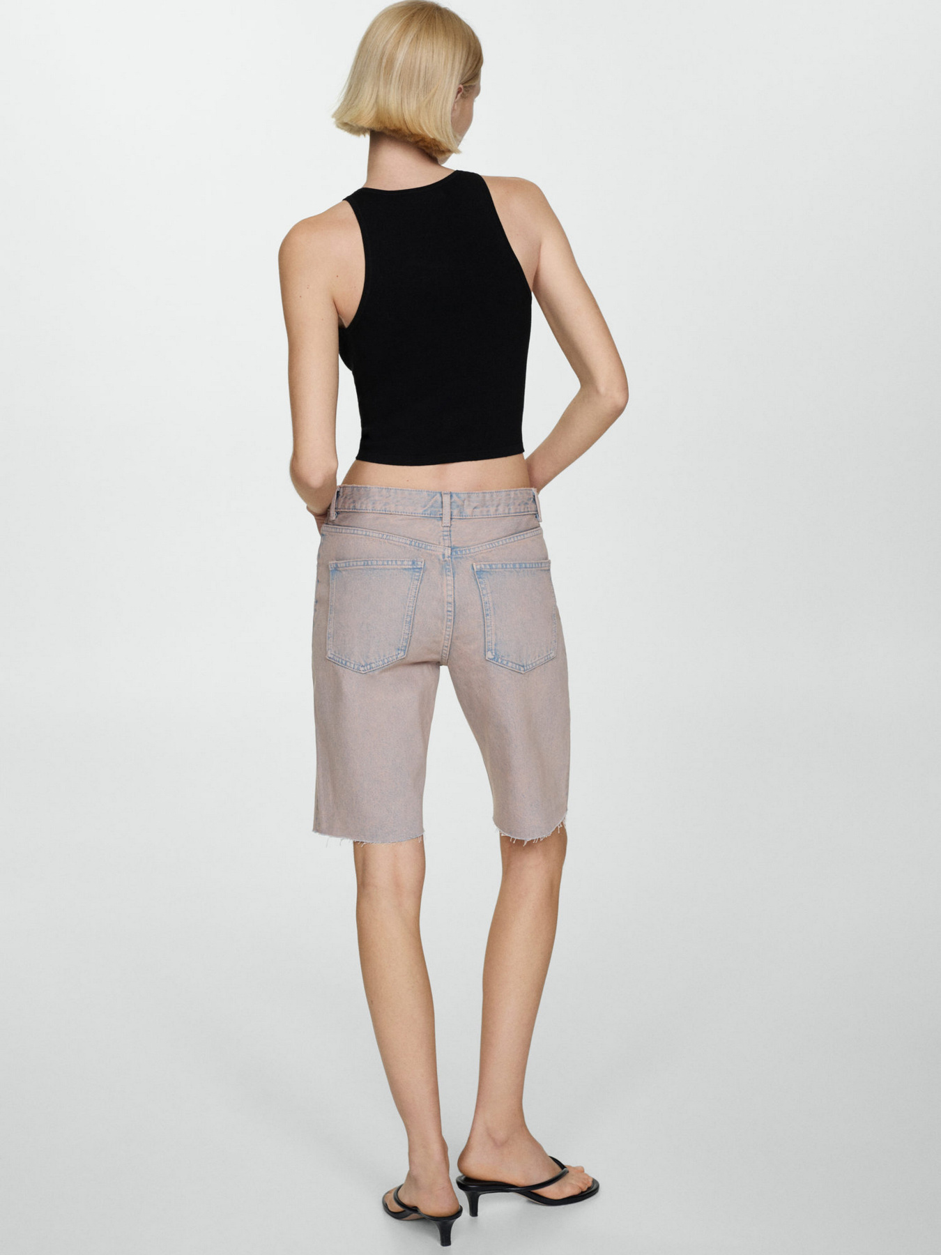 Шорти MANGO Miami модель 77050283_82 Фото