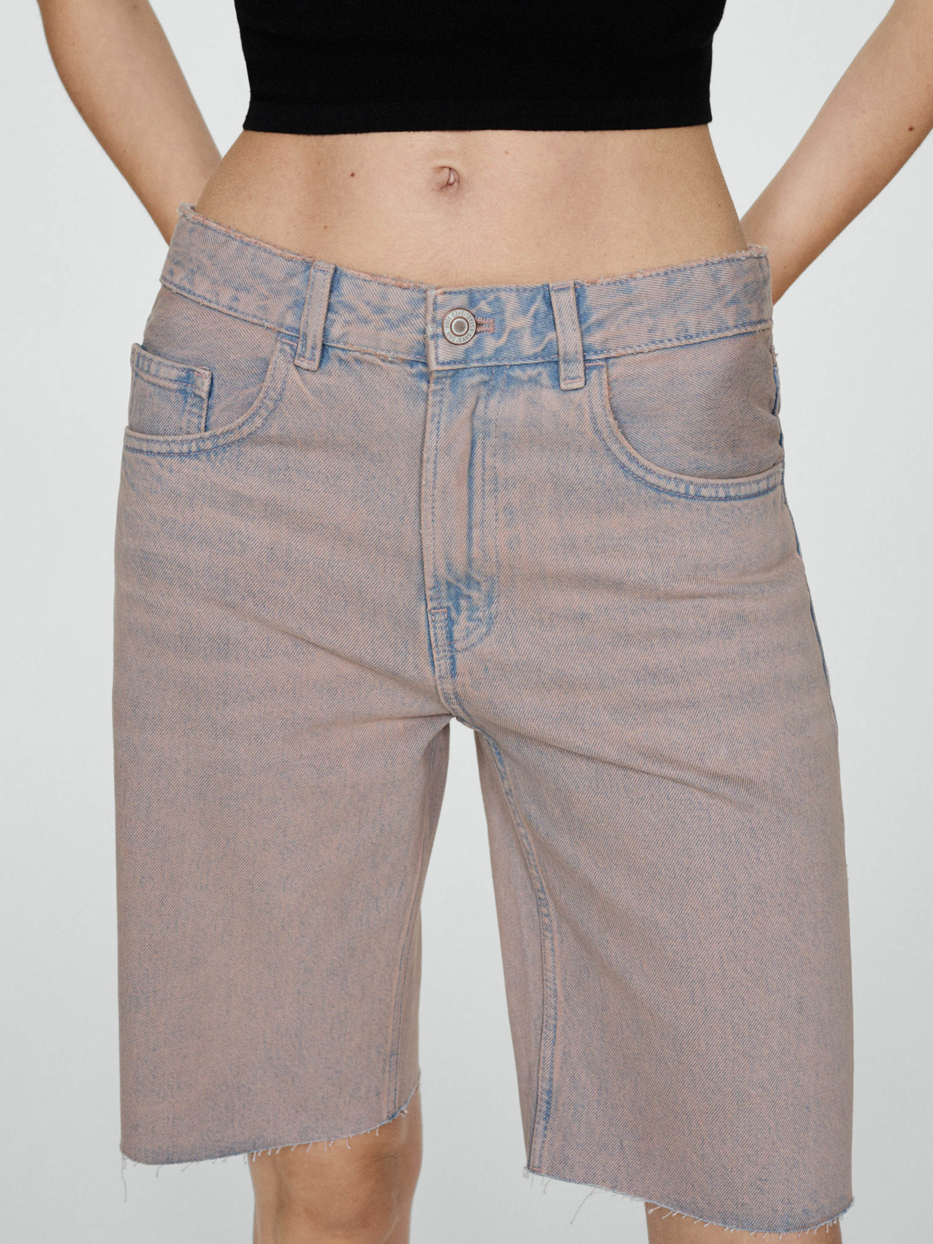 Шорти MANGO Miami модель 77050283_82 Фото
