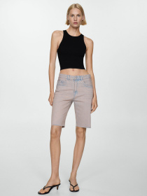 Шорти MANGO Miami модель 77050283_82 Фото