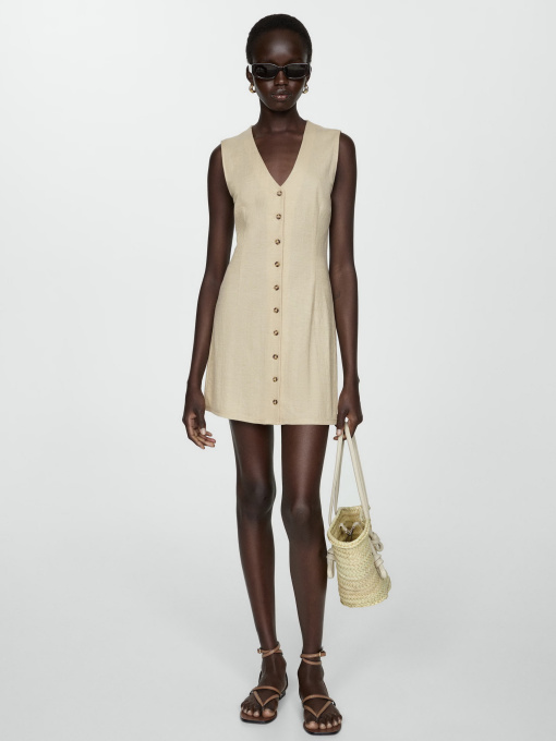 Сукні MANGO Choco модель 77090364_8 Фото
