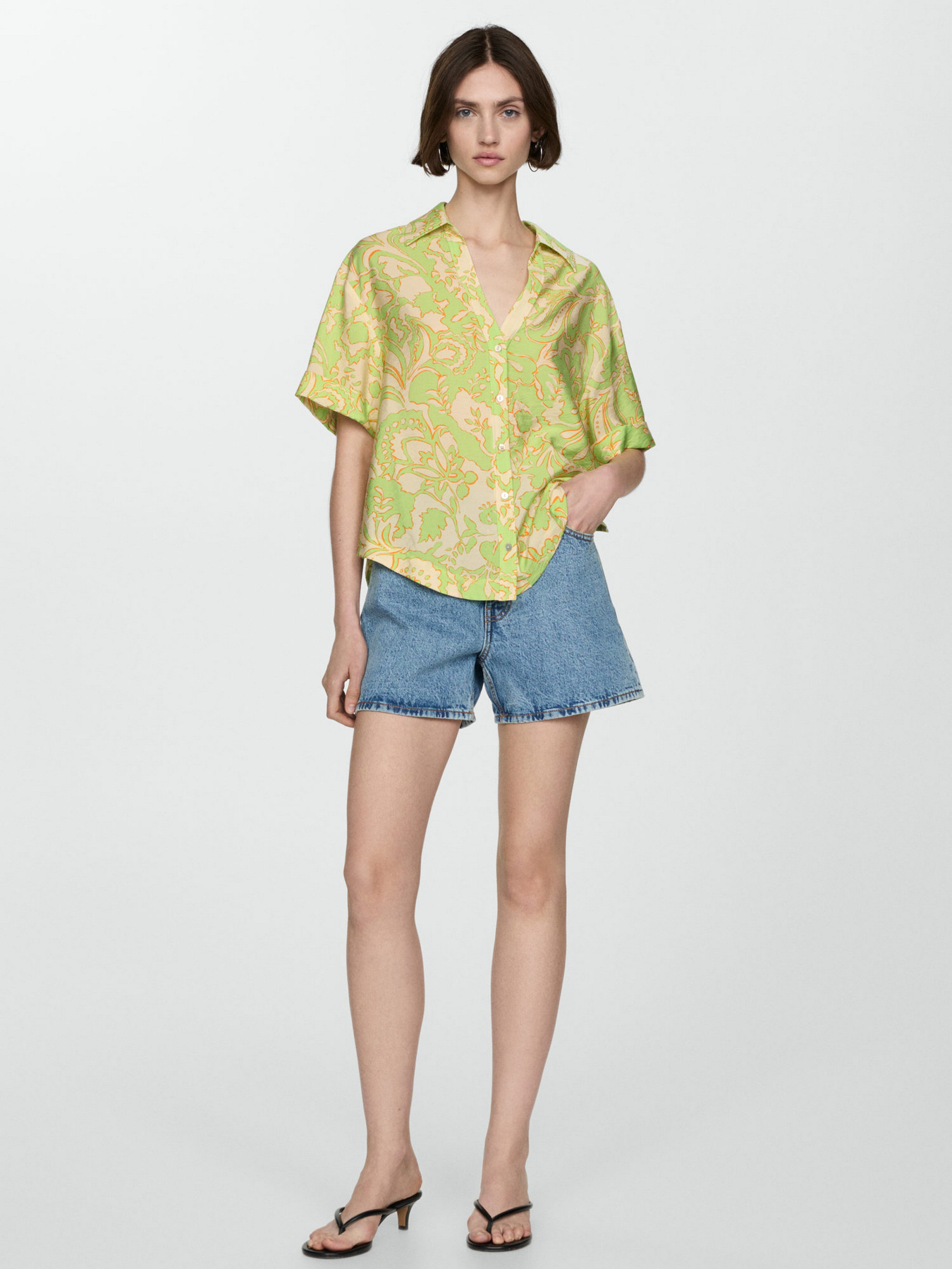 Рубашки MANGO Clavel модель 77020349_14 Фото