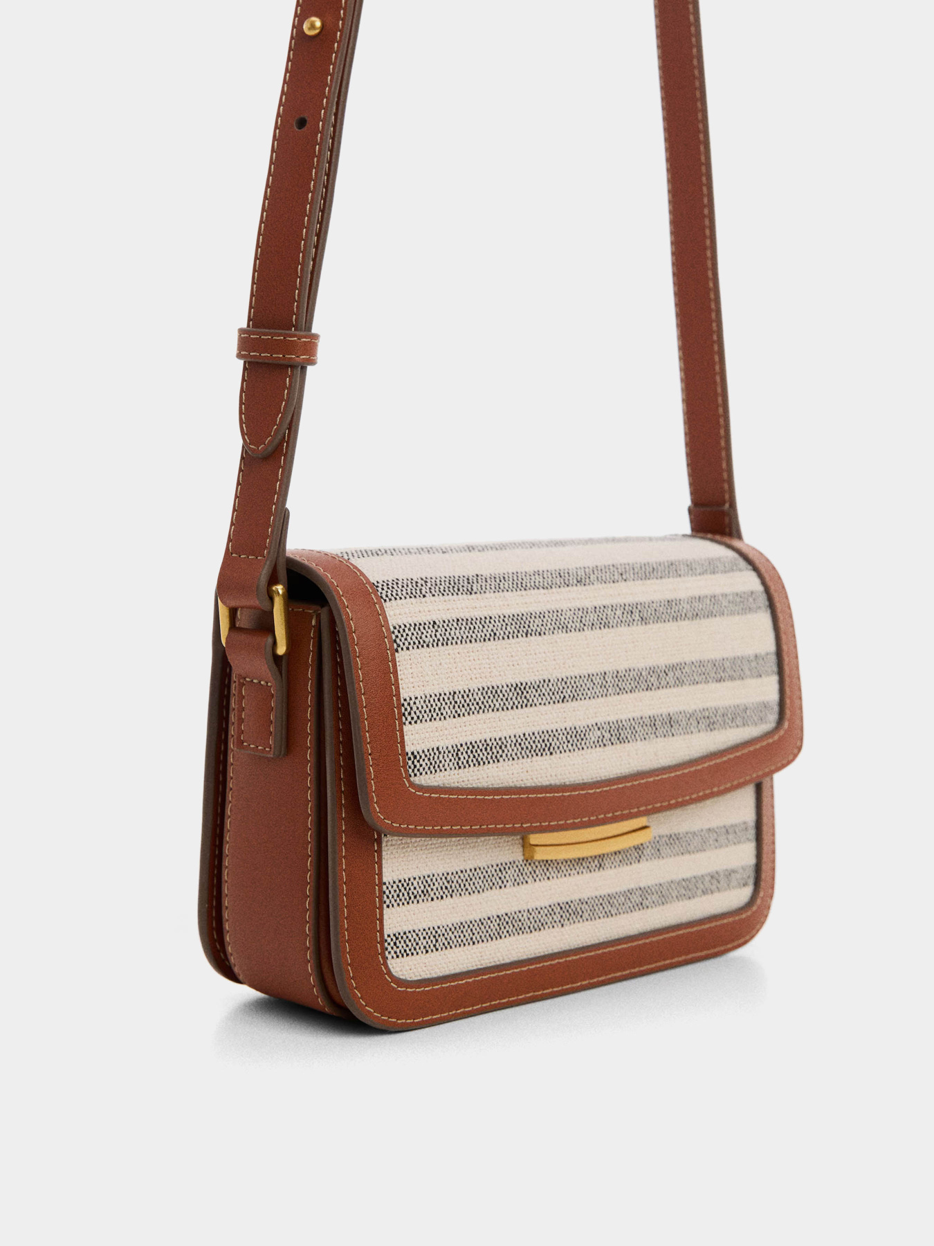 Сумки MANGO Stripes модель 77010265_CU Сумки MANGO Stripes модель 77010265_CU Фото