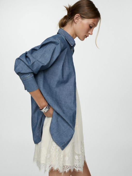 Сорочки MANGO модель 77015661_TS Фото