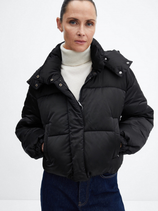 Куртки и дубленки MANGO Satini модель 57028268_99 Фото